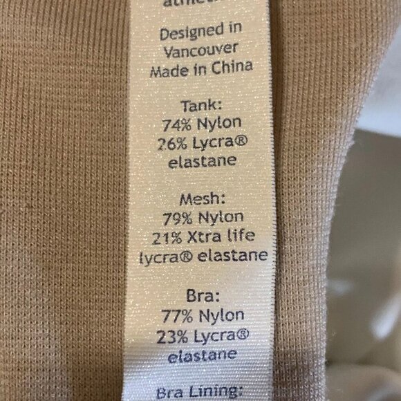 Lululemon Women's Twist Around Tank Light Support For C/D Cup White Bra Top SZ 4 - Picture 10 of 15